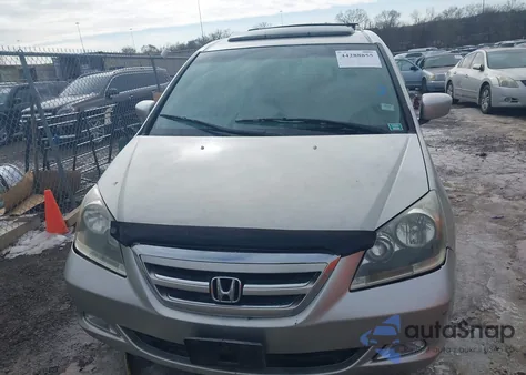2006 Honda Odyssey Touring из США, поврежденный, VIN 5FNRL38816B001484